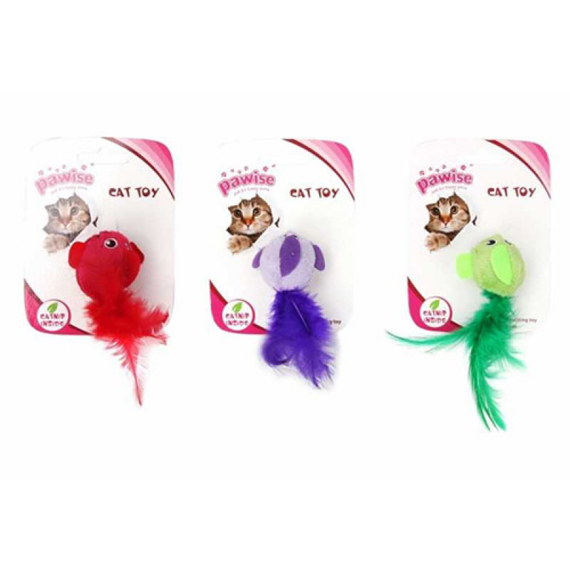 Pawise Tekli Kuş Kedi Oyuncağı | Kedi Top Oyuncak Pawise Tekli Kuş Kedi Oyuncağı | Kedi Top Oyuncak