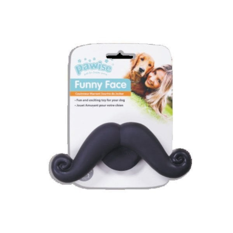 Pawise Vinyl Toy Beard Siyah | Köpek Çiğneme Pawise Vinyl Toy Beard Siyah | Köpek Çiğneme