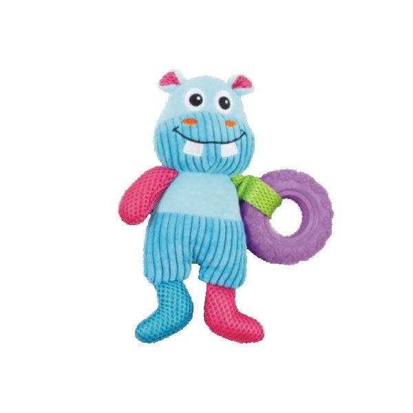 Pawise Vivid Life Swimming Hippo Renkli | Köpek Çiğneme