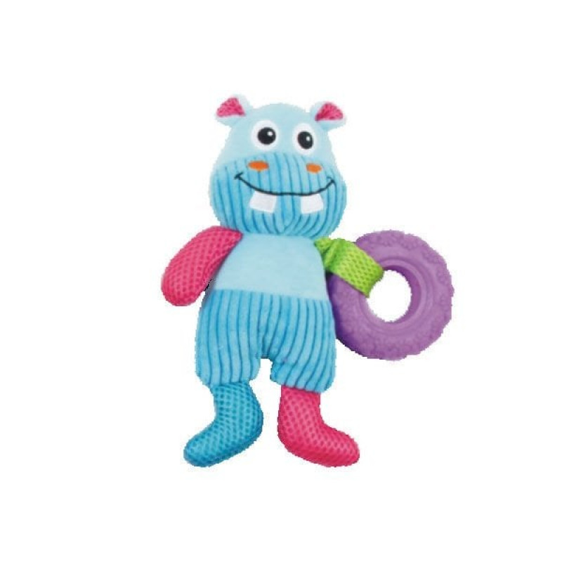 Pawise Vivid Life Swimming Hippo Renkli | Köpek Çiğneme Pawise Vivid Life Swimming Hippo Renkli | Köpek Çiğneme