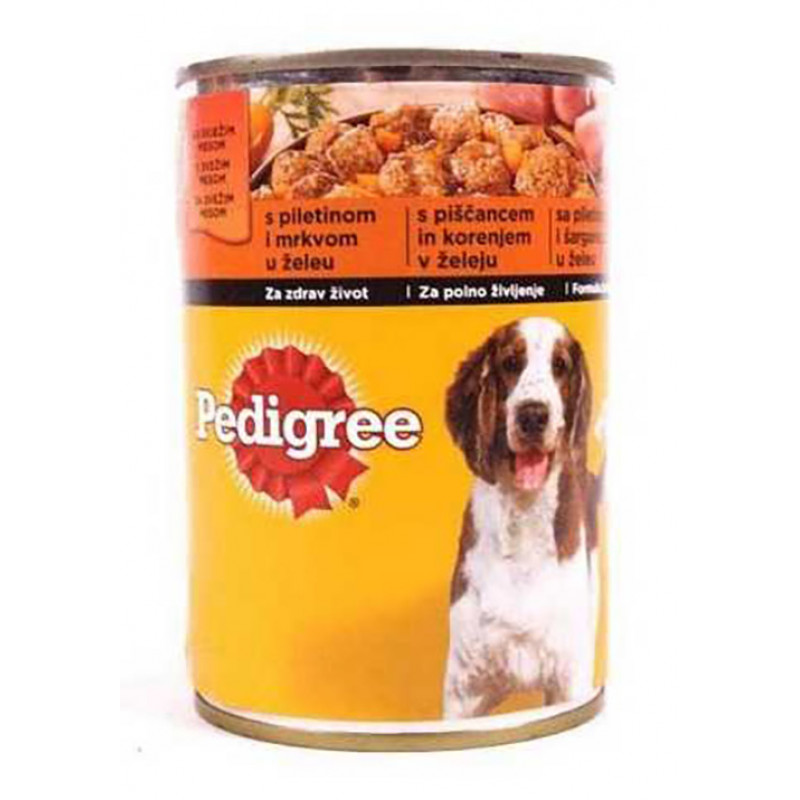 Pedigree 400 Gr Tavuk ve Havuçlu Yetişkin | Yetişkin Köpek Konserve Maması Pedigree 400 Gr Tavuk ve Havuçlu Yetişkin | Yetişkin Köpek Konserve Maması
