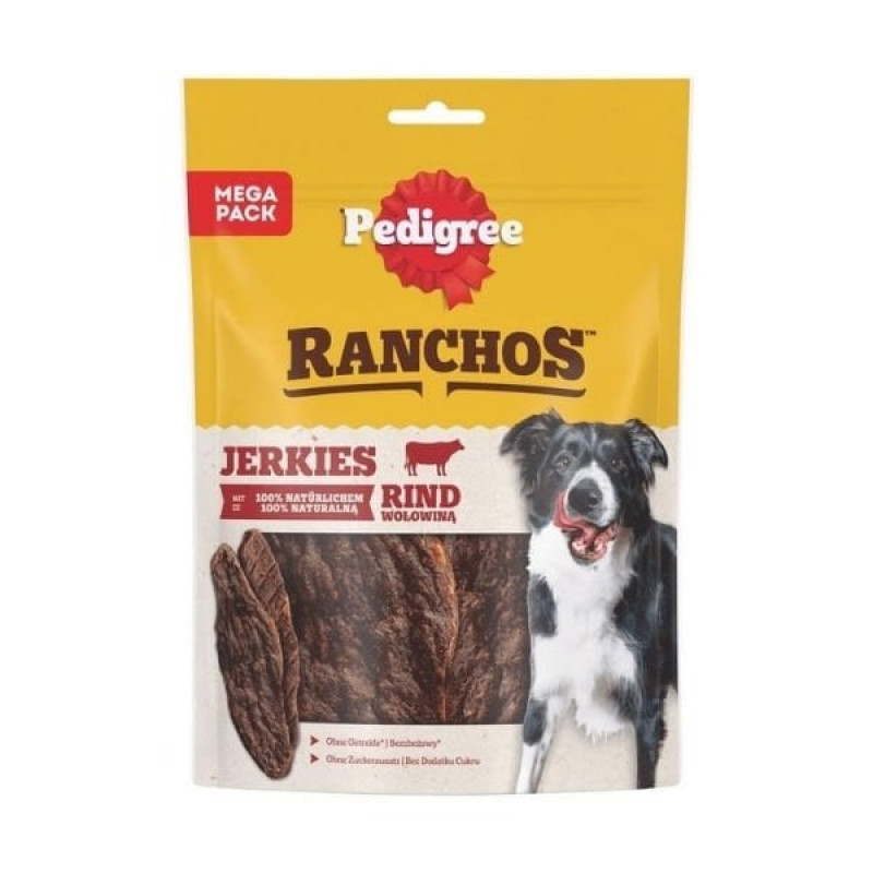 Pedigree Ranchos Jerkies 70 Gr Sığır Etli Tahılsız Kurutulmuş Köpek Ödül Maması 