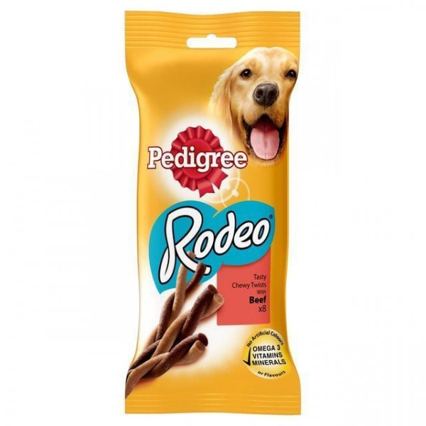 Pedigree Rodeo Tasty Chewy Twists Biftek 70 Gr | Köpek Kemik Ödül Maması