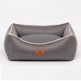 100x80x30 Cm Lola Yatak Kül Grisi Büyük Irk X-Large | Kumaş Köpek Yatağı