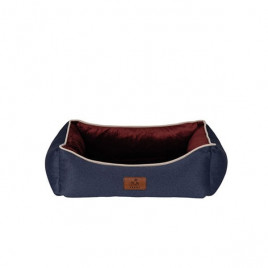 100x80x30 Cm Lola Yatak Lacivert Bordo Büyük Irk X-Large | Kumaş Köpek Yatağı 100x80x30 Cm Lola Yatak Lacivert Bordo Büyük Irk X-Large | Kumaş Köpek Yatağı