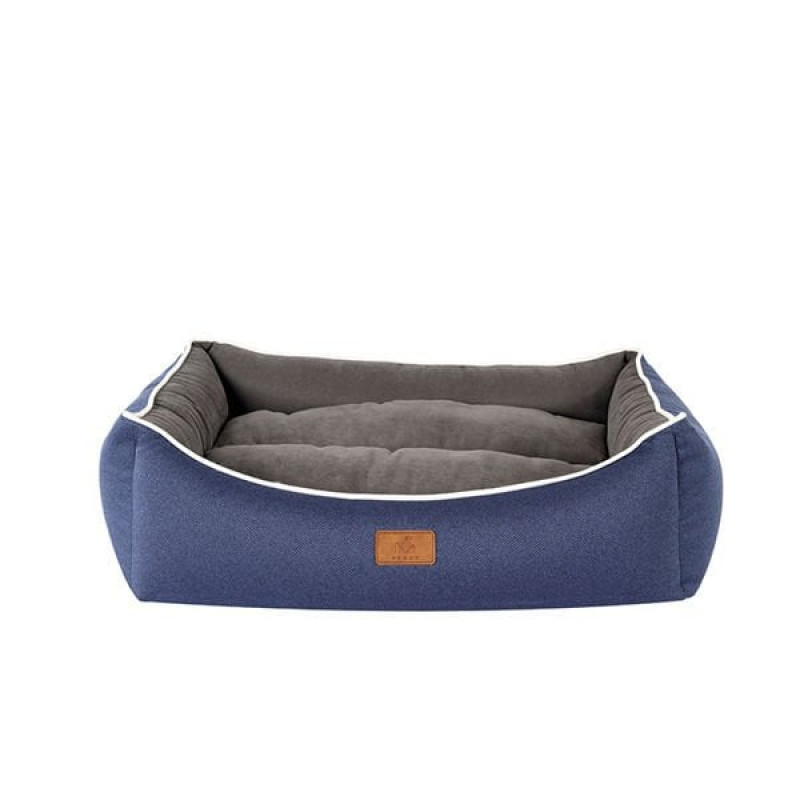 Peggy 100x80x30 Cm Lola Yatak Lacivert Gri Büyük Irk X-Large | Kumaş Köpek Yatağı Peggy 100x80x30 Cm Lola Yatak Lacivert Gri Büyük Irk X-Large | Kumaş Köpek Yatağı