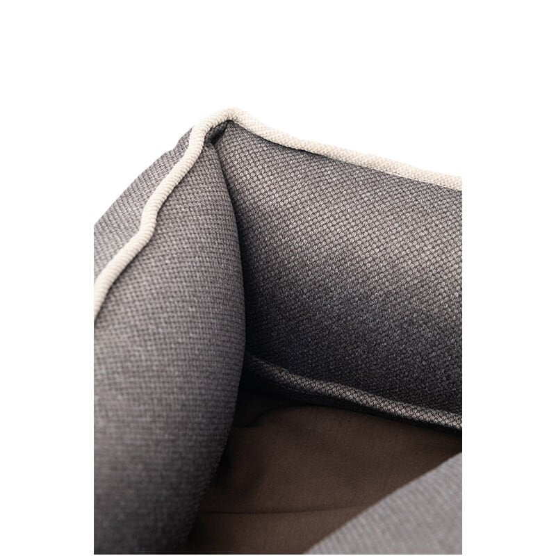 Peggy 50x38x25 Cm Lola Yatak Kül Grisi Small | Kumaş Köpek Yatağı