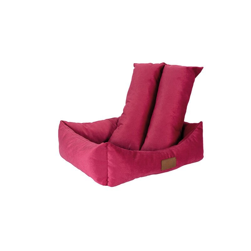 Peggy 50x38x25 Cm Luna Yatak Şeker Pembesi Small | Kumaş Köpek Yatağı