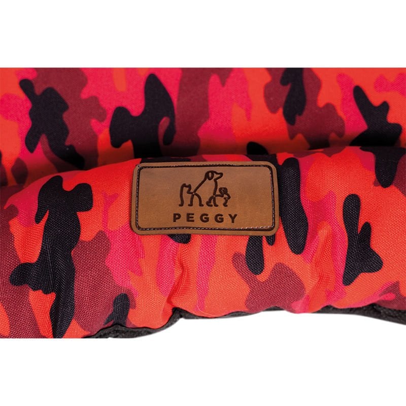 Peggy 52x72x6 Cm Simba Yer Minderi Kırmızı Medium | Kumaş Köpek Yatağı