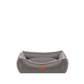 70x50x25 Cm Lola Yatak Kül Grisi Medium | Kumaş Köpek Yatağı