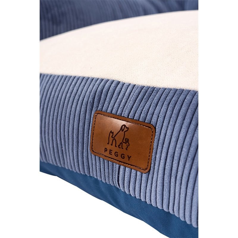 Peggy 75x50x30 Cm Bambi Yatak Bej S/M | Kumaş Köpek Yatağı