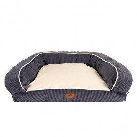 75x50x30 Cm Bambi Yatak Lacivert S/M | Kumaş Köpek Yatağı 75x50x30 Cm Bambi Yatak Lacivert S/M | Kumaş Köpek Yatağı