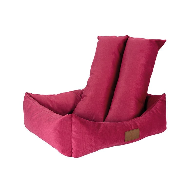 Peggy 80x60x23 Cm Luna Yatak Şeker Pembesi Large | Kumaş Köpek Yatağı