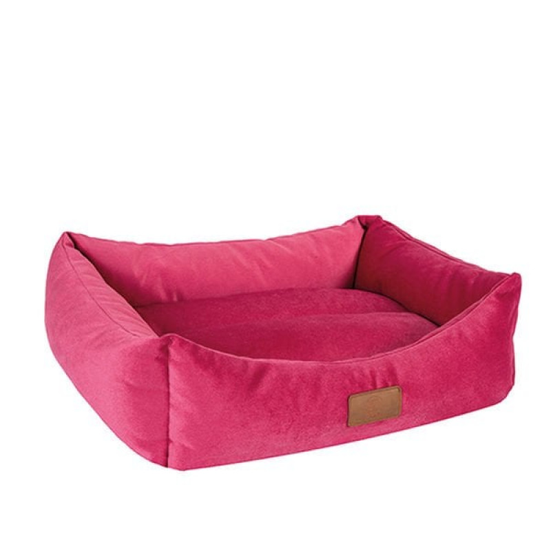 Peggy 80x60x23 Cm Luna Yatak Şeker Pembesi Large | Kumaş Köpek Yatağı