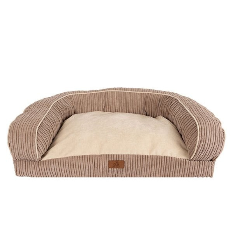 Peggy 85x65x35 Cm Bambi Yatak Yatağı Açık Kahve L/Xl | Kumaş Köpek Yatağı Peggy 85x65x35 Cm Bambi Yatak Yatağı Açık Kahve L/Xl | Kumaş Köpek Yatağı