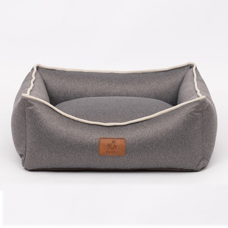 Peggy 85x68x30 Cm Lola Yatak Kül Grisi Large | Kumaş Köpek Yatağı Peggy 85x68x30 Cm Lola Yatak Kül Grisi Large | Kumaş Köpek Yatağı