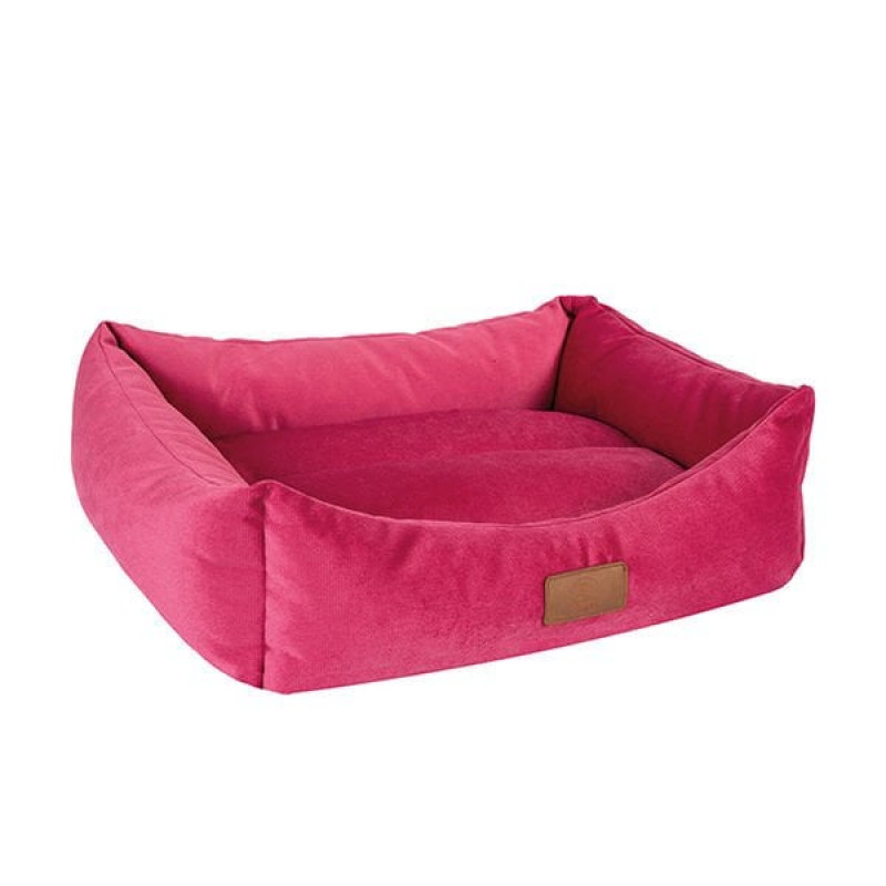 Peggy 95x70x23 Cm Luna Yatak Şeker Pembesi Büyük Irk X-Large | Kumaş Köpek Yatağı