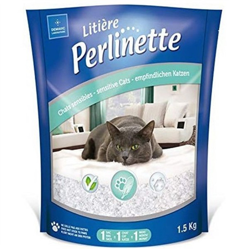 Perlinette Cat 1.5 Kg Adult Sensitive Hassas Kristal Kedi Kumu 3.7 Lt | Silika Kristal Kedi Kumu Perlinette Cat 1.5 Kg Adult Sensitive Hassas Kristal Kedi Kumu 3.7 Lt | Silika Kristal Kedi Kumu
