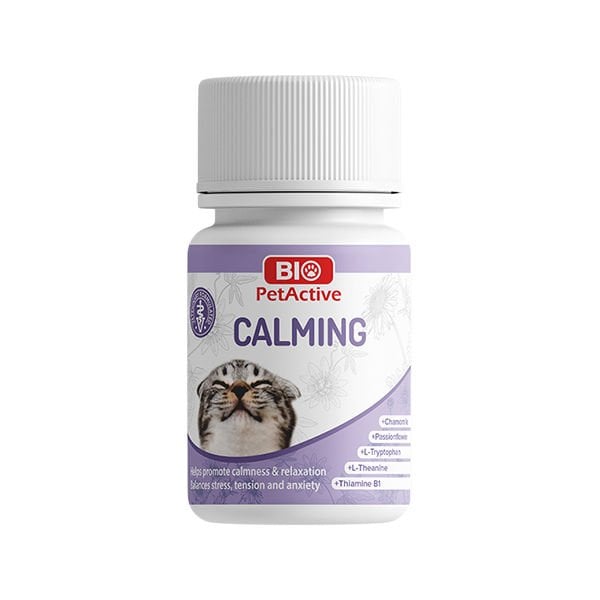 Bio Pet Active 60 Tablet Calming Premiks Sakinleştirici 30 Gr | Kedi Sakinleştirici