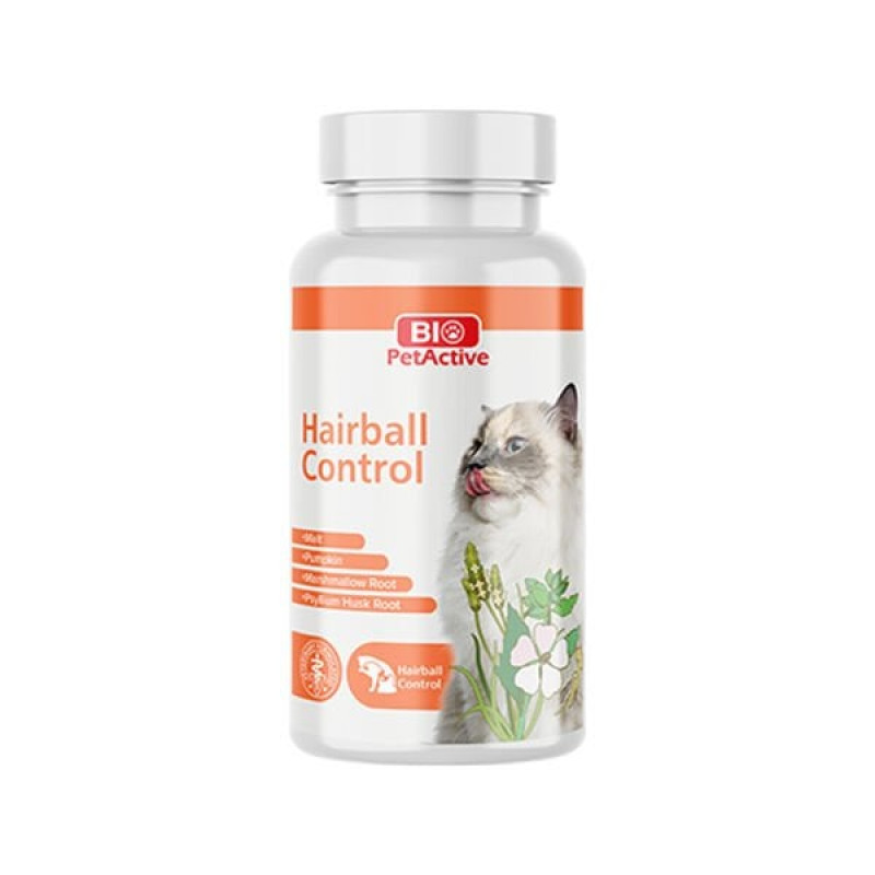 Bio Pet Active 90 Tablet Hairball Control | Kedi Vitamini Bio Pet Active 90 Tablet Hairball Control | Kedi Vitamini