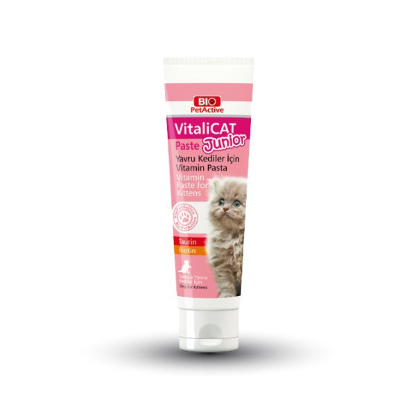 Pet Active 100 Ml Vitalicat Junior Paste Multivitamin Macunu | Kedi Macunu