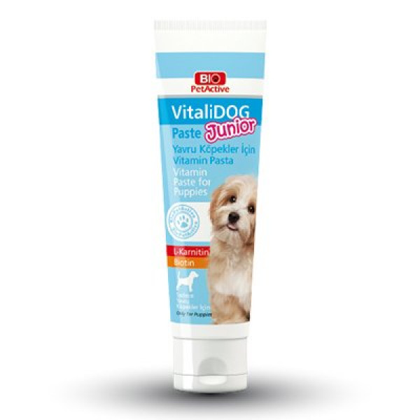 Pet Active 100 Ml Vitalidog Paste Yavru Köpekler İçin Vitamin Macun | Köpek Vitamini