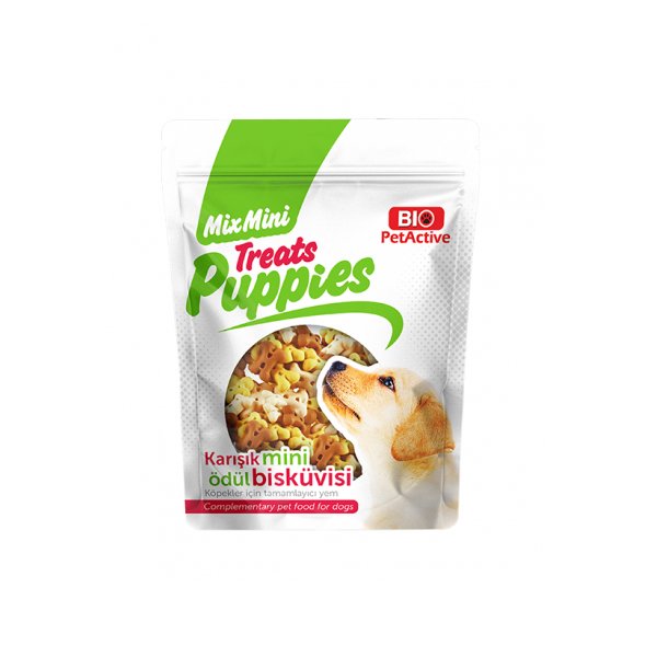 Pet Active 200 Gr Yavru Karışık Mini Ödül Bisküvisi | Köpek Bisküvi Ve Şerit Ödül Maması