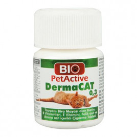 22.5 Gr Dermacat Sarımsaklı Maya Tableti 75 Adet | Kedi Vitamin Ve Tableti 22.5 Gr Dermacat Sarımsaklı Maya Tableti 75 Adet | Kedi Vitamin Ve Tableti