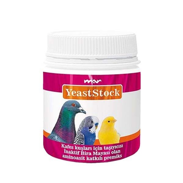 Pet Active 250 Gr Yeast Stock Kuşlar İçin Bira Mayası | Kuş İlacı