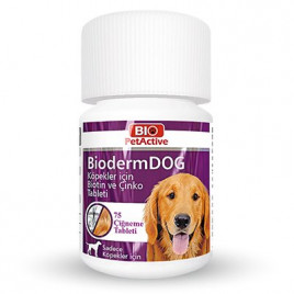 37.5 Gr Biodermdog Tüy Dökülme Önleyici Biotin Ve Çinko Tableti | Köpek Vitamini 37.5 Gr Biodermdog Tüy Dökülme Önleyici Biotin Ve Çinko Tableti | Köpek Vitamini