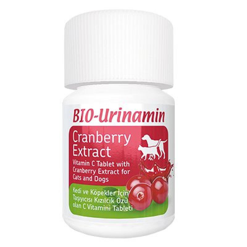 Pet Active 40 Adet Bio Urinamin Kızılcık Özlü C Vitamini | Köpek Vitamini Pet Active 40 Adet Bio Urinamin Kızılcık Özlü C Vitamini | Köpek Vitamini