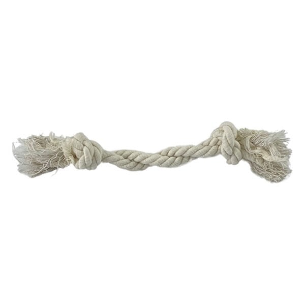 Pet Comfort 2 Düğümlü 100% Pamuk At Getir ve Diş Kaşıma 20 Cm | Köpek Çiğneme