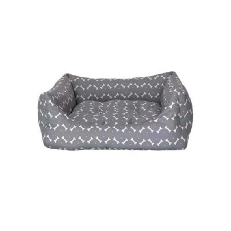 Pet Comfort M Uniform Bone Beyaz Gri 60x70 Cm | Kedi Evi Yatağı Pet Comfort M Uniform Bone Beyaz Gri 60x70 Cm | Kedi Evi Yatağı