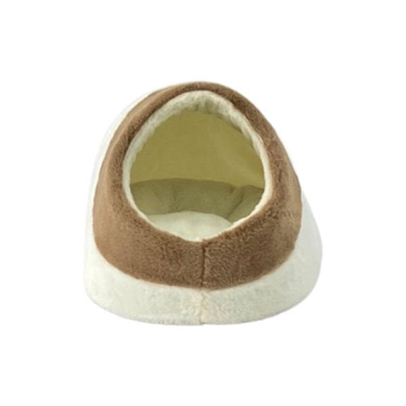 Pet Comfort Nest Mira Ekru Kahverengi 40x40 Cm | İç Mekan Köpek Yatağı