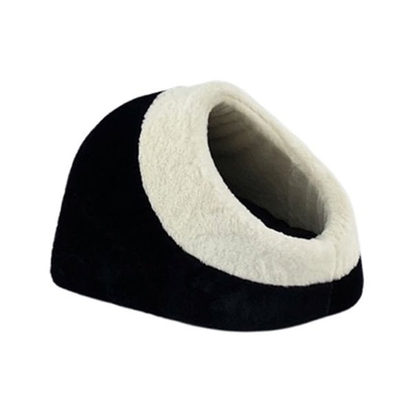 Pet Comfort Nest Mira Siyah Beyaz 40x40 Cm | İç Mekan Köpek Yatağı