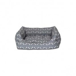 S Uniform Bone Beyaz Gri 40x50 Cm | İç Mekan Köpek Yatağı S Uniform Bone Beyaz Gri 40x50 Cm | İç Mekan Köpek Yatağı