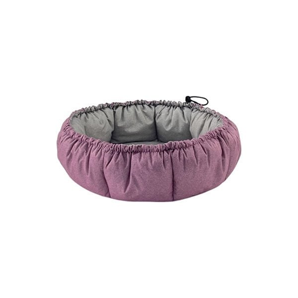 Pet Comfort Sunflower Çift Taraflı Peluş Gri Pembe 85 Cm | Peluş Köpek Yatağı