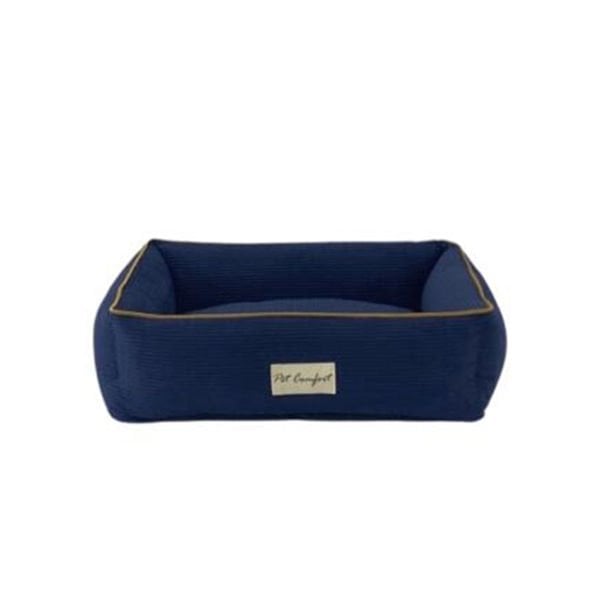 Pet Comfort XS Golf Vita Biye Parliament Mavi Hardal 55x45 Cm | İç Mekan Köpek Yatağı