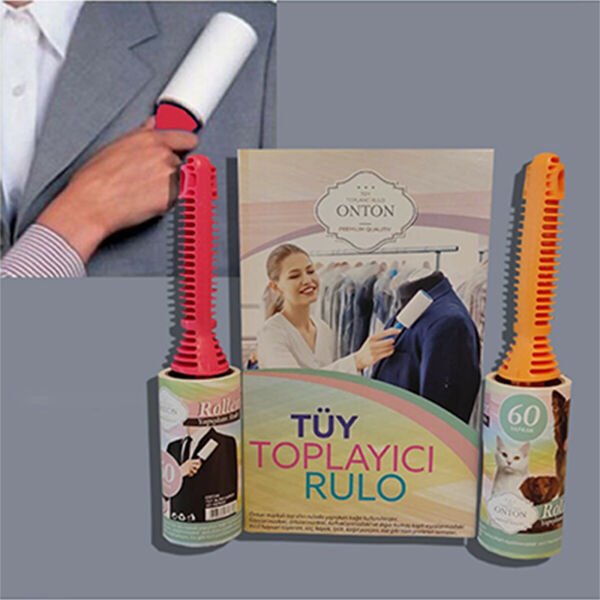 Pet Garden 60 Yaprak Onton Tüy Toplama Rulosu | Köpek Tüy Toplayıcı