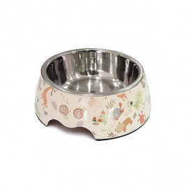 350 Ml Zürafa Desenli Melamin Mama ve Su Kabı 17,5x17x6 Cm | Metal Mama Ve Su Kabı 350 Ml Zürafa Desenli Melamin Mama ve Su Kabı 17,5x17x6 Cm | Metal Mama Ve Su Kabı