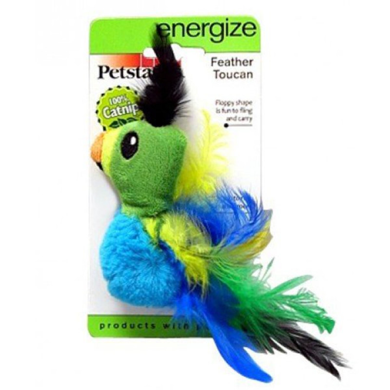 Petstages Feather Toucan Tüylü Oyuncak | Peluş Kedi Oyuncağı Petstages Feather Toucan Tüylü Oyuncak | Peluş Kedi Oyuncağı