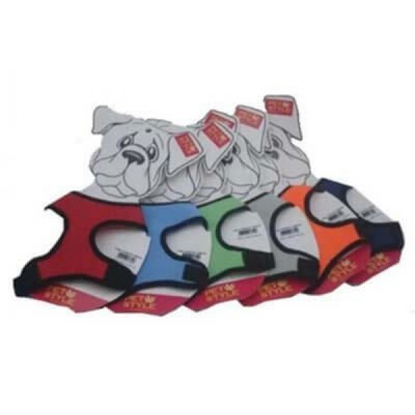 Pet Style Elegance Göğüs Tasması No:2 Kırmızı | Köpek Göğüs Tasması