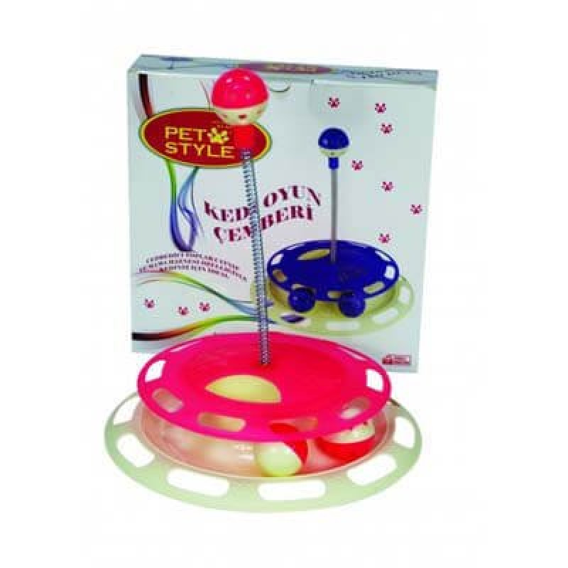 Pet Style Oyun Çemberi | Kedi Top Oyuncak Pet Style Oyun Çemberi | Kedi Top Oyuncak