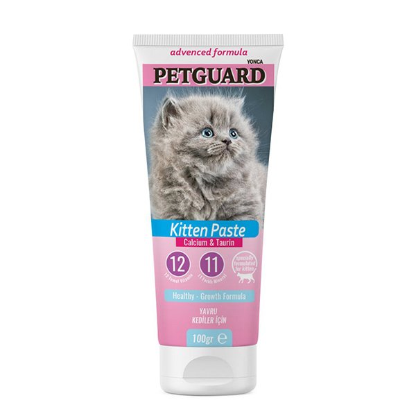 Pet Guard 100 Gr Kitten  Kalsiyum Ve Taurin Macun | Kedi Eklem Ve Kas Bakım