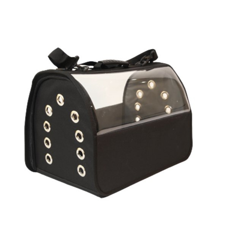 Petpretty 30x30x49 Cm Flybag Şeffaf Taşıma Çantası Siyah | Kedi Taşıma Çantası Petpretty 30x30x49 Cm Flybag Şeffaf Taşıma Çantası Siyah | Kedi Taşıma Çantası