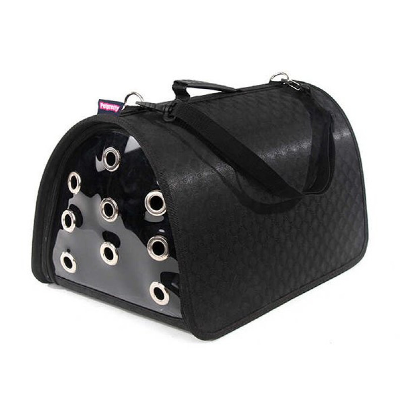 Petpretty Kapalı Taşıma Çantası Siyah | Köpek Taşıma Çantası Ve Kafes