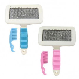 Slikon Saplı Tarama Fırçası | Köpek Tarağı Slikon Saplı Tarama Fırçası | Köpek Tarağı