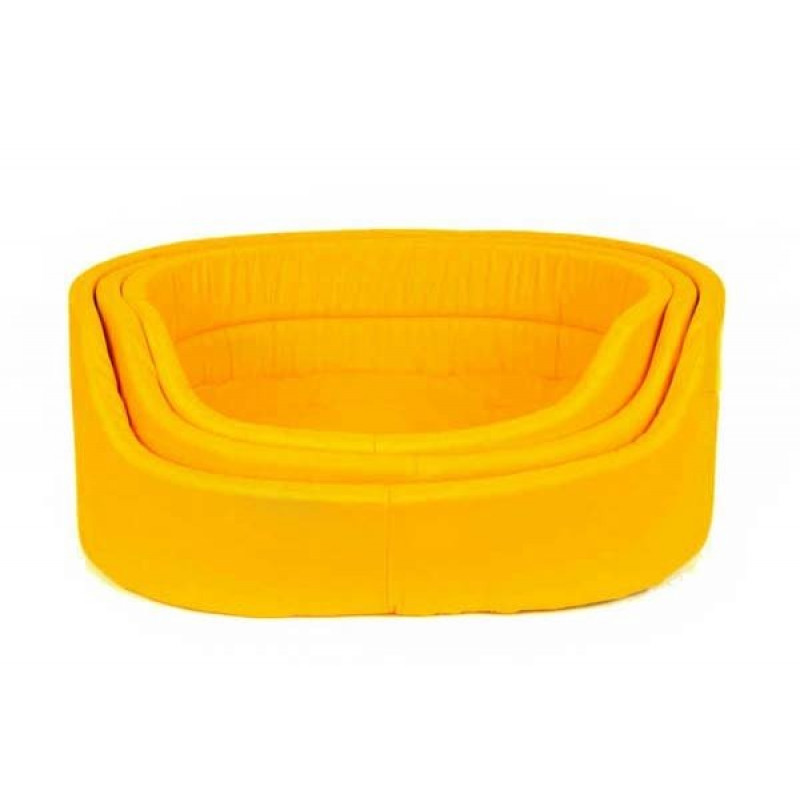Petpretty Vp-1573 Kumaş Yatak Üçlü Set Sarı | Kumaş Kedi Yatağı