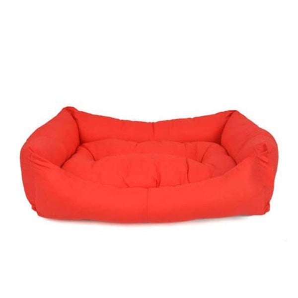 Petpretty Vp-1584 Kumaş Yatak No:4 Kırmızı 65x85x22h Cm | Kumaş Köpek Yatağı