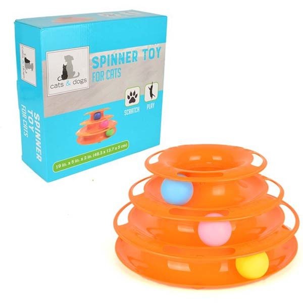 Petpretty Zm-4441 Toplu Oyun Kulesi | Kedi Top Oyuncak